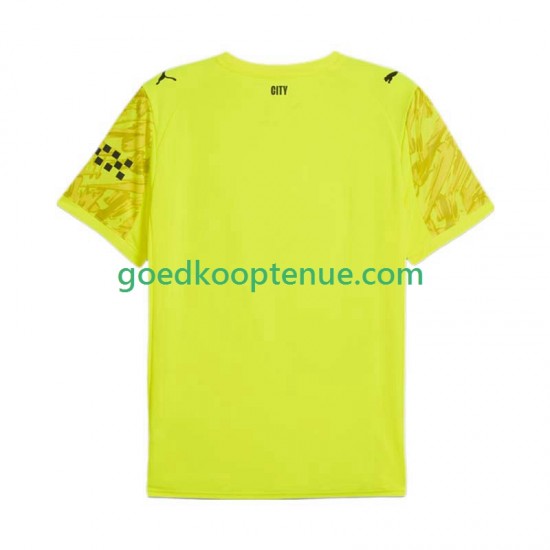 3de Tenue van Manchester City Keepersshirt Heren 2025-26 Korte Mouw