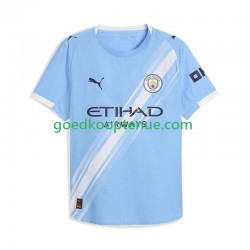 Thuis Tenue van Manchester City Heren 2025-26 Korte Mouw