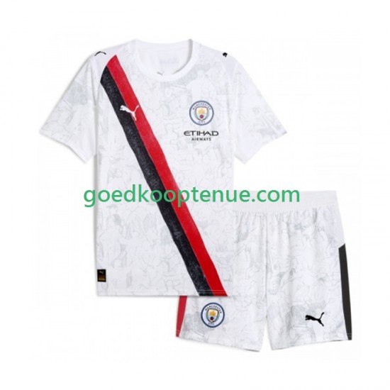 Thuis Tenue van Manchester City KIDSUPER Kind 2-13 jaar 2025-26 Korte Mouw Thuis Tenue van Manchester City KIDSUPER Kind 2-13 jaar 2025-26 Korte Mouw