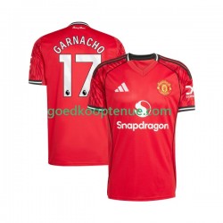 Thuis Tenue van Manchester United Alejandro Garnacho 17 Heren 2025-26 Korte Mouw