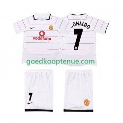 Thuis Retro Tenue van Manchester United Cristiano Ronaldo 7 2003 2005 Kind 2-13 jaar Korte Mouw
