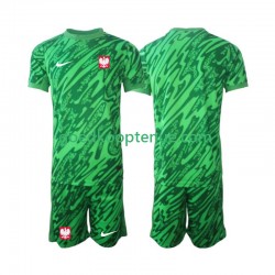 3de Tenue van Polen Keepersshirt Kind 2-13 jaar 2024 Korte Mouw