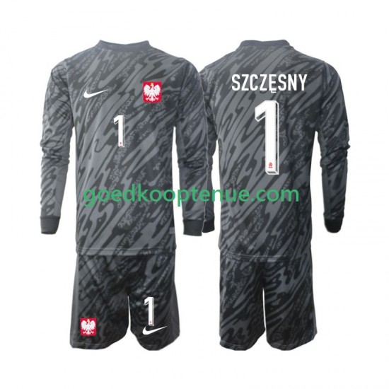 Uit Tenue van Polen Keepersshirt Szczesny 1 Kind 2-13 jaar 2024 Lange Mouw Uit Tenue van Polen Keepersshirt Szczesny 1 Kind 2-13 jaar 2024 Lange Mouw