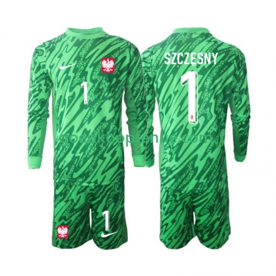 3de Tenue van Polen Keepersshirt Szczesny 1 Kind 2-13 jaar 2024 Lange Mouw 3de Tenue van Polen Keepersshirt Szczesny 1 Kind 2-13 jaar 2024 Lange Mouw