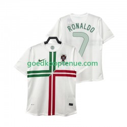 Uit Retro Tenue van Portugal Cristiano Ronaldo 7 2012 Heren Korte Mouw