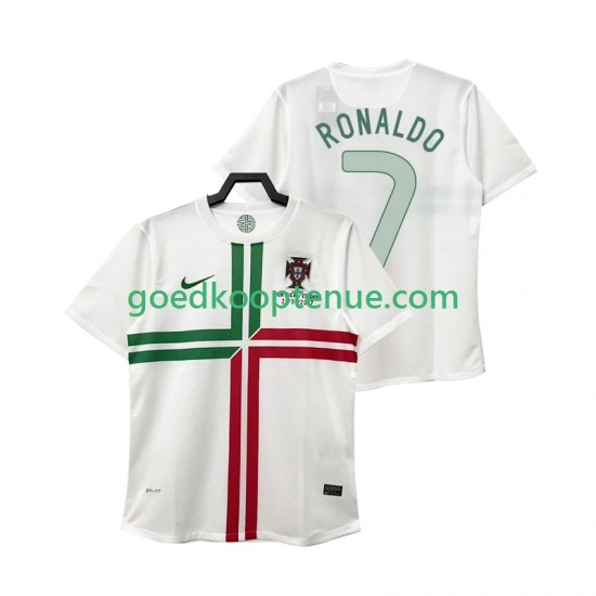 Uit Retro Tenue van Portugal Cristiano Ronaldo 7 2012 Heren Korte Mouw Uit Retro Tenue van Portugal Cristiano Ronaldo 7 2012 Heren Korte Mouw