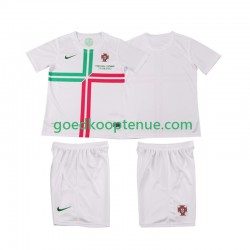Uit Retro Tenue van Portugal 2012 Kind 2-13 jaar Korte Mouw