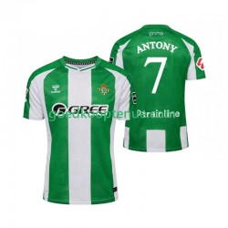 Thuis Tenue van Real Betis Antony 7 Heren 2025-26 Korte Mouw