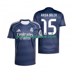 Uit Tenue van Real Madrid Arda Guler 15 Heren 2025-26 Korte Mouw