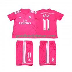 Uit Retro Tenue van Real Madrid Bale 11 2014 2015 Kind 2-13 jaar Korte Mouw