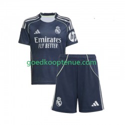 Uit Tenue van Real Madrid Kind 2-13 jaar 2025-26 Korte Mouw
