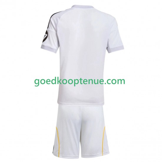 Thuis Tenue van Real Madrid Kind 2-13 jaar 2025-26 Korte Mouw