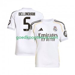 Thuis Tenue van Real Madrid Jude Bellingham 5 Heren 2025-26 Korte Mouw