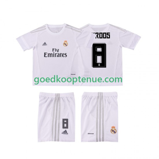 Thuis Retro Tenue van Real Madrid KROOS 8 2015 2016 Kind 2-13 jaar Korte Mouw Thuis Retro Tenue van Real Madrid KROOS 8 2015 2016 Kind 2-13 jaar Korte Mouw