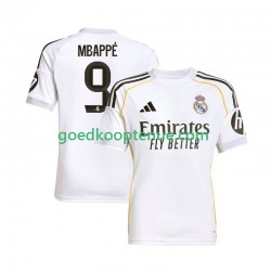 Thuis Tenue van Real Madrid Kylian Mbappe 9 Heren 2025-26 Korte Mouw