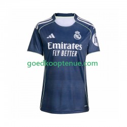 Uit Tenue van Real Madrid Dames 2025-26 Korte Mouw