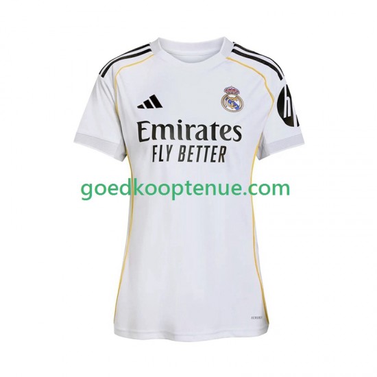 Thuis Tenue van Real Madrid Dames 2025-26 Korte Mouw Thuis Tenue van Real Madrid Dames 2025-26 Korte Mouw