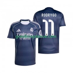 Uit Tenue van Real Madrid Rodrygo 11 Heren 2025-26 Korte Mouw