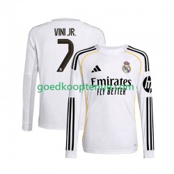 Thuis Tenue van Real Madrid Vinicius Junior 7 Heren 2025-26 Lange Mouw