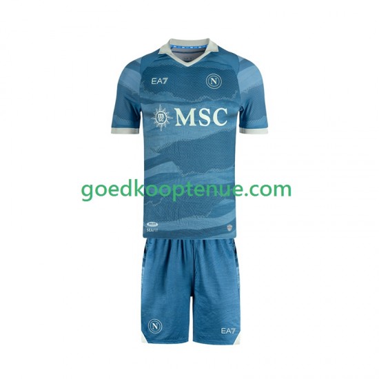 Thuis Tenue van Napoli SSC Special Kind 2-13 jaar 2024-25 Korte Mouw Thuis Tenue van Napoli SSC Special Kind 2-13 jaar 2024-25 Korte Mouw