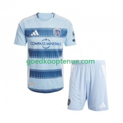 Thuis Tenue van Sporting Kansas City Kind 2-13 jaar 2025 Korte Mouw