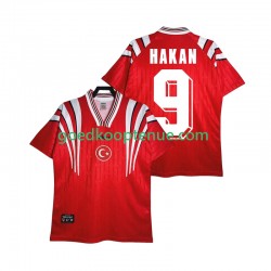 Thuis Retro Tenue van Turkije HAKAN 9 1996 Heren Korte Mouw