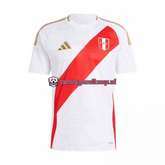 Thuis Tenue van Peru Copa America Heren 2024 Korte Mouw Thuis Tenue van Peru Copa America Heren 2024 Korte Mouw