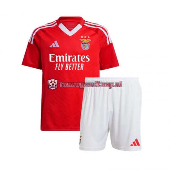 Thuis Tenue van Benfica Kind 2-13 jaar 2024-25 Korte Mouw Rood Thuis Tenue van Benfica Kind 2-13 jaar 2024-25 Korte Mouw Rood