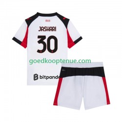 Uit Tenue van AC Milan Ardon Jashari 30 Kind 2-13 jaar 2025-26 Korte Mouw