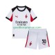 Uit Tenue van AC Milan Ardon Jashari 30 Kind 2-13 jaar 2025-26 Korte Mouw