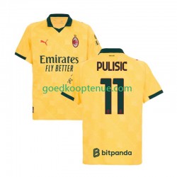 3de Tenue van AC Milan Christian Pulisic 11 Heren 2025-26 Korte Mouw