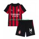 Thuis Tenue van AC Milan Luca Modric 14 Kind 2-13 jaar 2025-26 Korte Mouw