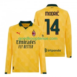 3de Tenue van AC Milan Luca Modric 14 Heren 2025-26 Lange Mouw