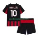Thuis Tenue van AC Milan Rafael Leao 10 Kind 2-13 jaar 2025-26 Korte Mouw