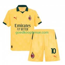 3de Tenue van AC Milan Rafael Leao 10 Kind 2-13 jaar 2025-26 Korte Mouw