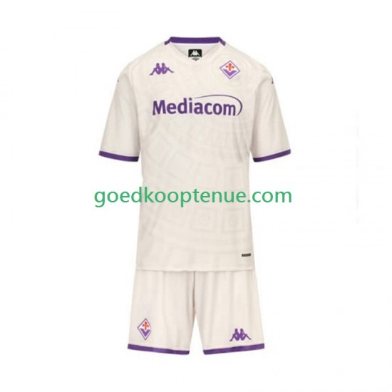 Uit Tenue van Fiorentina Kind 2-13 jaar 2025-26 Korte Mouw