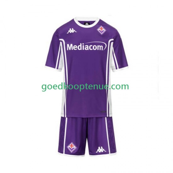 Thuis Tenue van Fiorentina Kind 2-13 jaar 2025-26 Korte Mouw