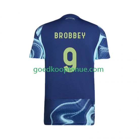 Uit Tenue van AFC Ajax Brian Brobbey 9 Heren 2025-26 Korte Mouw