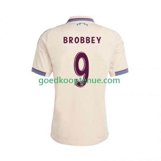 3de Tenue van AFC Ajax Brian Brobbey 9 Heren 2025-26 Korte Mouw