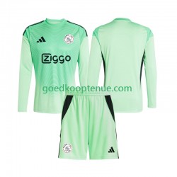 Thuis Tenue van AFC Ajax Keepersshirt Kind 2-13 jaar 2025-26 Lange Mouw