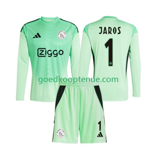 Thuis Tenue van AFC Ajax Keepersshirt Vitezslav Jaros 1 Kind 2-13 jaar 2025-26 Lange Mouw