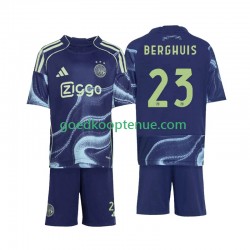 Uit Tenue van AFC Ajax Steven Berghuis 23 Kind 2-13 jaar 2025-26 Korte Mouw