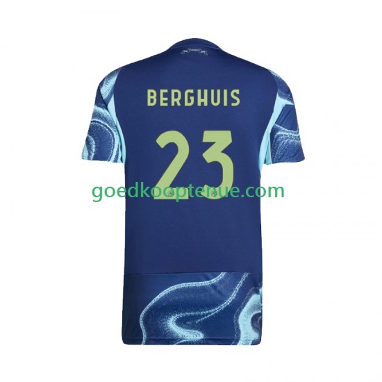 Uit Tenue van AFC Ajax Steven Berghuis 23 Heren 2025-26 Korte Mouw