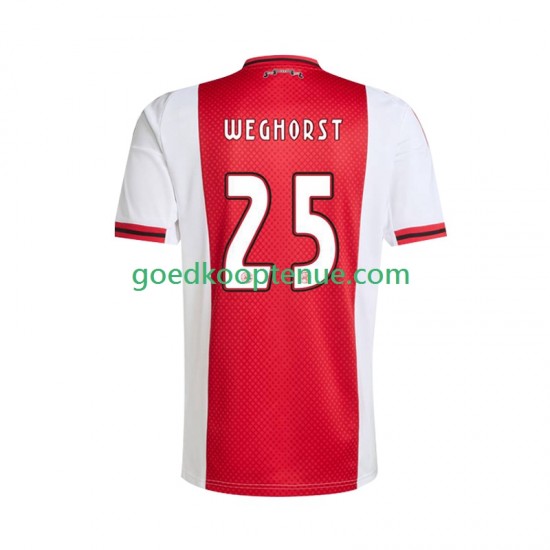 Thuis Tenue van AFC Ajax Wout Weghorst 25 Heren 2025-26 Korte Mouw