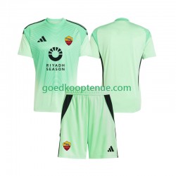 Uit 4de Tenue van AS Roma Keepersshirt Kind 2-13 jaar 2025-26 Korte Mouw