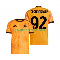 Uit Tenue van AS Roma Stephan El Shaarawy 92 Heren 2025-26 Korte Mouw
