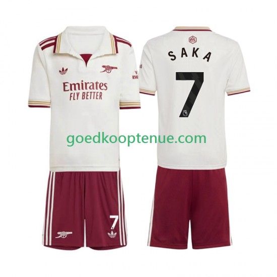 3de Tenue van Arsenal Bukayo Saka 7 Kind 2-13 jaar 2025-26 Korte Mouw