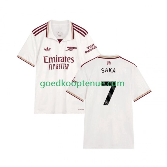 3de Tenue van Arsenal Bukayo Saka 7 Heren 2025-26 Korte Mouw