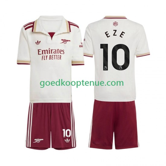 3de Tenue van Arsenal Eberechi Eze 10 Kind 2-13 jaar 2025-26 Korte Mouw
