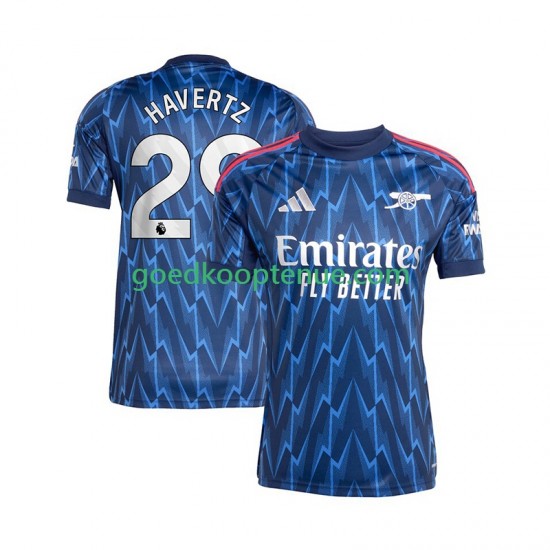 Uit Tenue van Arsenal Kai Havertz 29 Heren 2025-26 Korte Mouw